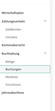 Buchungen